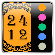 24/12 Oriental Gear Fit Clock  Icon