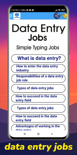 Data Entry Jobs at Home