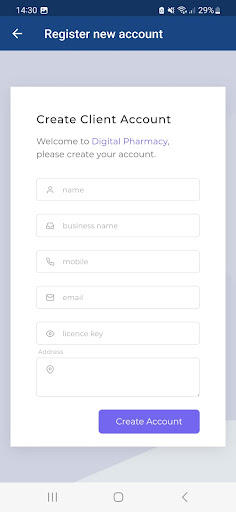 Android application Digital Pharmacy Bangladesh screenshort