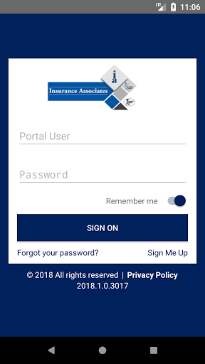 Android application Insurance Associates screenshort