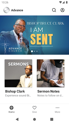 Android application Advance Church Silver Spring screenshort