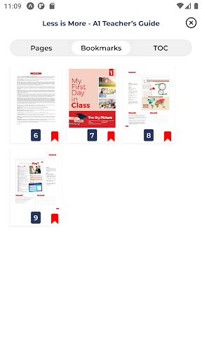 Android application Book screenshort