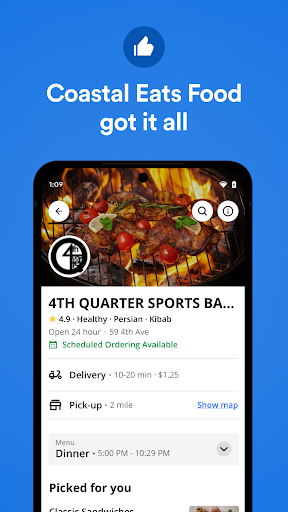 CoastalEats Screenshot