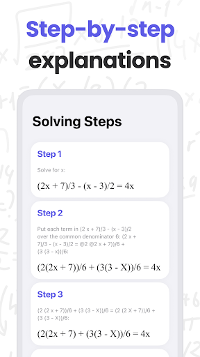 MathMaster: Math Solver & Help Screen 3