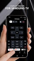 screenshot of Remote Control for Samsung TV