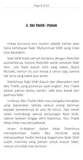 Orang Kafir Di Keluarga Nabi Screen 3