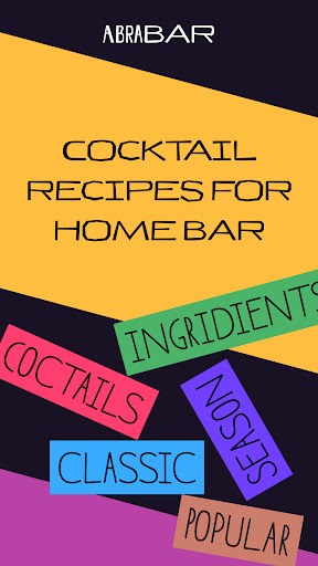 Android application AbraBAR — cocktail card screenshort