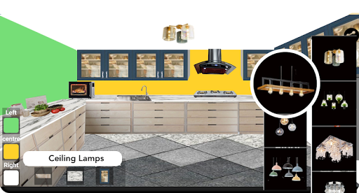 Kitchen Color Selection - 3D E