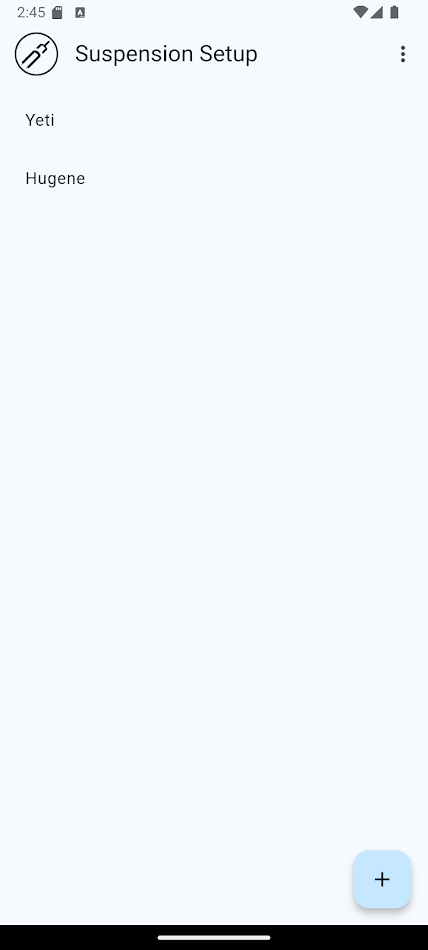 #2. Suspension Setup (Android) Tekijänä: pec0ra