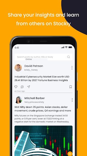Screenshot of Stockly: Investing Together