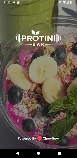 Android application Protini Bar screenshort