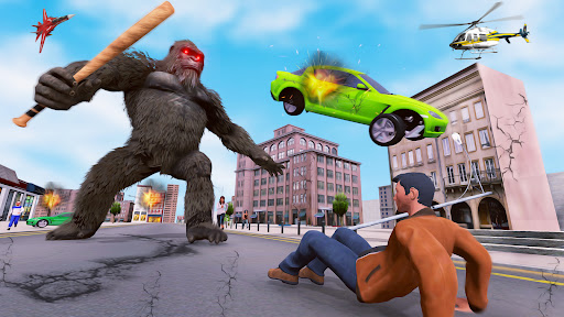 Gorilla Rampage City Attack Screen 2