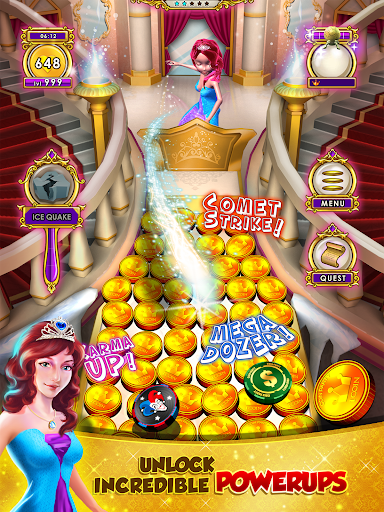 Princess Gold Coin Dozer Party 6