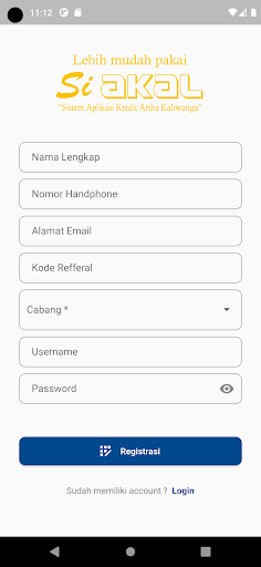 SiAKAL Customer Screen 2