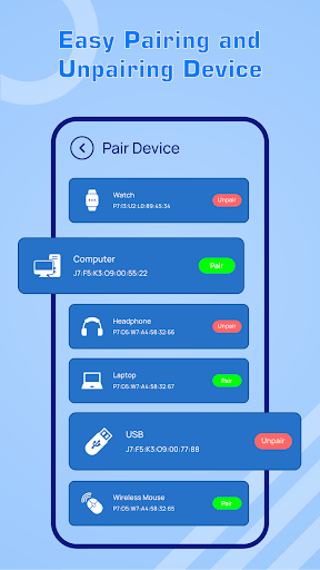 Bluetooth Device & BLE Scan Screen 2
