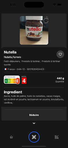 QRGenius scans QR barcode Screen 2