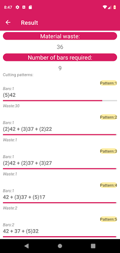 1D Optimal Cut Screen 3