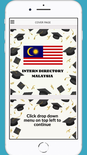 Android application Intern Malaysia Directory screenshort
