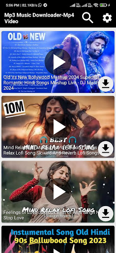 MP3 music downloader -Mp4Video Screen 2