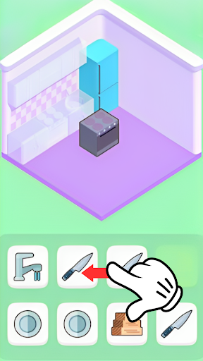 Android application Decor Merge Home Design 3D screenshort