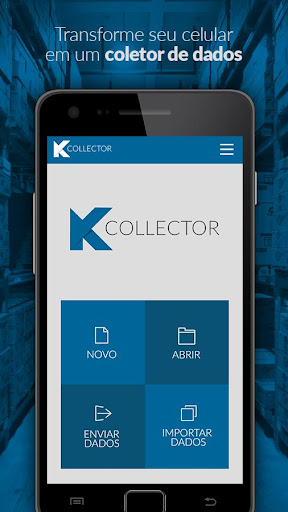 Android application Coletor de Dados KCollector screenshort