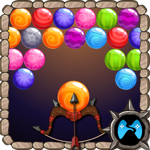 Bubble Shooter Epic Logo