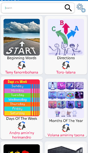 English malagasy dictionary Screen 2