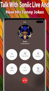 Video Call  for Soniic 3AM Horrore android2mod screenshots 1