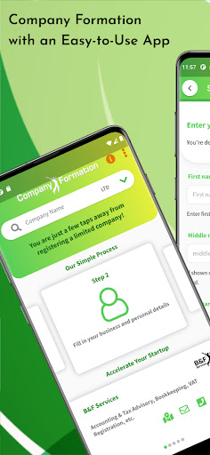 Android application Company Formation screenshort