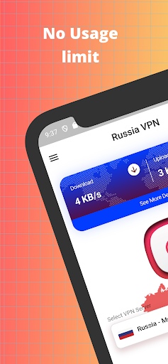 Android application Russia VPN - Secure VPN screenshort