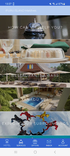 Android application Ifuru Island Maldives screenshort