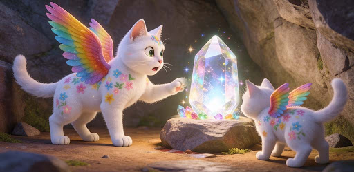 Unicorn Cat Princesses Family