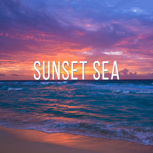 Sunset Sea Theme logo