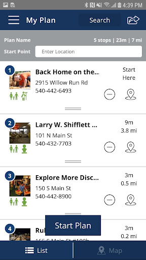 Screenshot of Visit Harrisonburg VA!