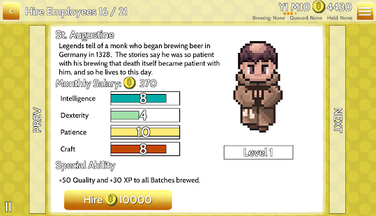 Fiz : Brewery Management Game Screenshot