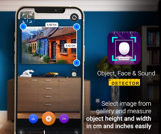 Android application Object, face & Sound Detector screenshort