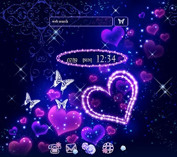 Fantasy Theme Electric Love Screenshot