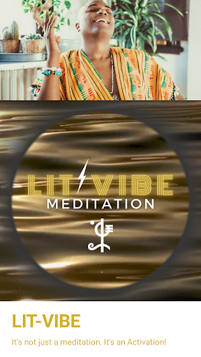 Android application Lit-Vibe: Meditation screenshort