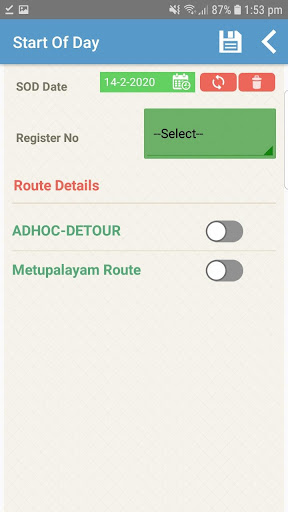 Kovai Bio - Admin App Screen 3