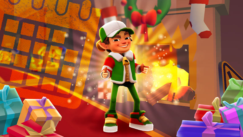 Contagem regressiva para o Natal com Elf Jake grátis!