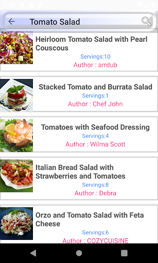 Salad Recipe: vegetable Screen 2