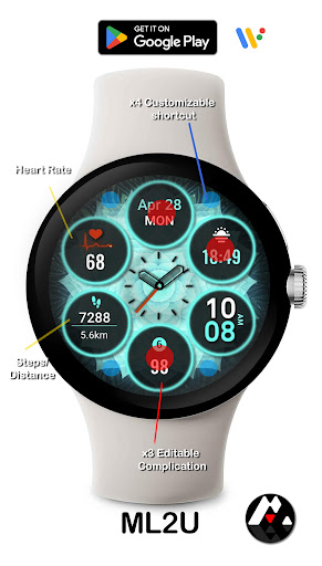 ML2U 236 Watch Face Screenshot 2 - AppWisp.com