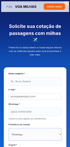 Voa Milhas - Tudo sobre Viagem