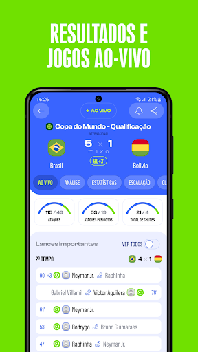 Champz - Resultados de Futebol Screen 3