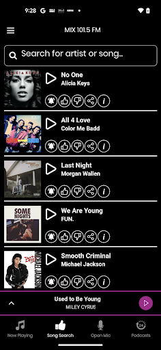 MIX 101.5 WRAL FM Screen 3