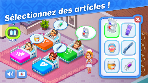 Android application Rescue Dash – Jeu d'hôpital screenshort