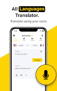All Language Translator Pro - Voice Text Translate  screenshots 1