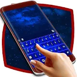 Color Keyboard Neon Blue icon