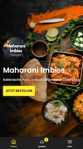 Android application Maharani Imbiss screenshort