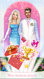 新娘和新郎的婚禮裝扮 - 化妝遊戲